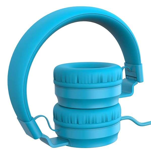 Puro Sound Labs Buy Puro Sound Labs PuroBasic Kids Headphones - Volume Limiting, Foldable, Adjustable, Compatible with Smartphones & Tablets - View 6 of 11