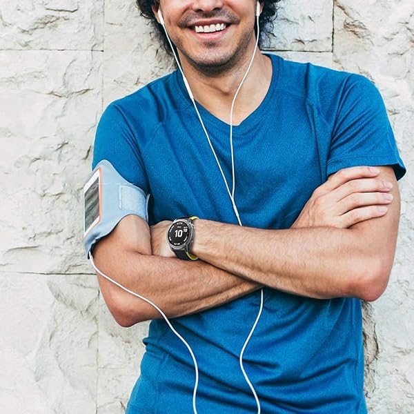 NotoCity NotoCity Quickfit 22MM Watch Band Compatible with Fenix 6 Pro 6 7 5 Plus Forerunner 935 945 955 965 745 Approach S60 S62 Descent G1 Epix 2 Quatix 5 6 Black Yellow - View 6 of 7