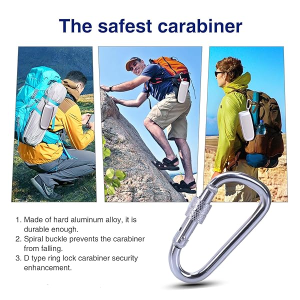 L LTGEM LTGEM Silicone Travel Case for JBL FLIP 5 Waterproof Speaker with Extra Carabiner White - View 8 of 10