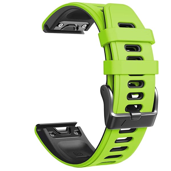 NotoCity NotoCity Green Black Compatible Watch Bands for Fenix 6S Pro 6S 7S 5S 5S Plus D2 Delta S Smartwatch - View 2 of 8