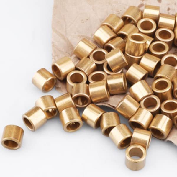 Othmro Othmro 3Pcs Self-Lubricating Sleeve Bearings 0.39 Bore 0.63OD 0.79 Length for Machinery Printing Presses Textile Machines - View 8 of 9