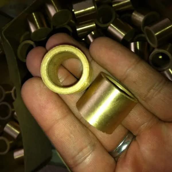 Othmro Othmro 3Pcs Self-Lubricating Sleeve Bearings 0.39 Bore 0.63OD 0.79 Length for Machinery Printing Presses Textile Machines - View 9 of 9