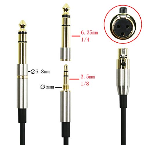 NewFantasia NewFantasia Audio Upgrade Cable for beyerdynamic DT 1990 Pro DT 1770 Pro AKG K371 K175 K275 K245 K182 K7XX 3.1m 10ft - View 2 of 7