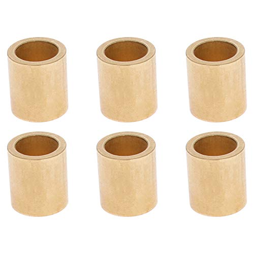 Othmro 6Pcs Self-Lubricating Sleeve Bearings 0.20 Bore 0.35OD 0.39 Length for Machinery Printing Presses Textile Machines