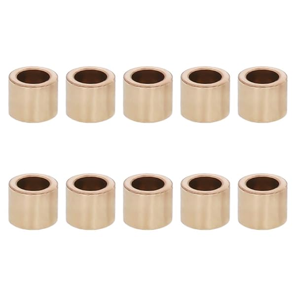 Othmro Othmro 10Pcs Self-Lubricating Sleeve Bearings 0.31 Bore 0.47OD 0.39 Length for Machinery Printing Presses Textile Machines