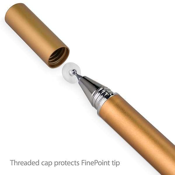 BoxWave BoxWave FineTouch Stylus Pen for ASUS VivoBook Flip 14 - Precision Capacitive Stylus in Champagne Gold - View 4 of 6