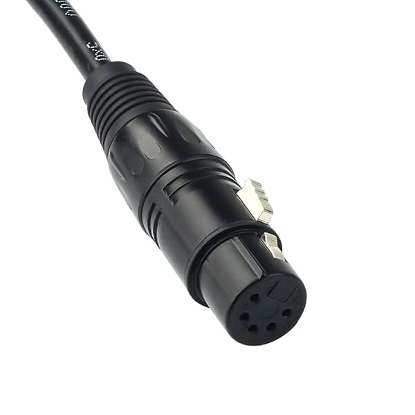 SiYear SiYear DMX512 XLR 5 Pin Male to Female Lighting Cable 10 Feet 3M for Stage and Event Use - View 2 of 6
