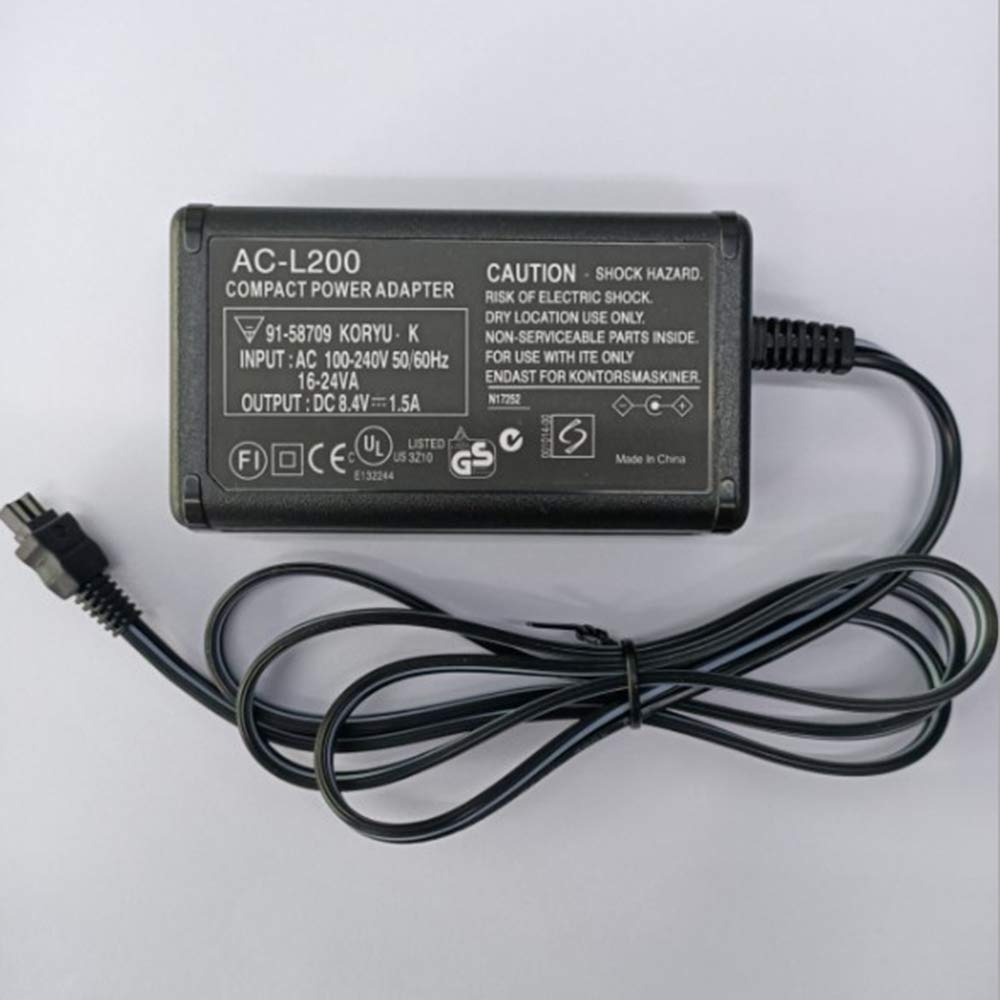 Aikukiki AC-L200 Power Adapter Charger for Sony Handycam Camcorders DCR SX SR HC PC DVD IP HDR CX XR PJ SR UX TD CCD TRV DEV Series - View 8 of 9