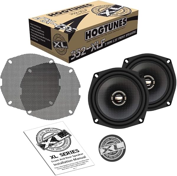 Hogtunes "Upgrade Your Ride: Hogtunes 352-XLF 5.25" Speakers for 1998-2013 Harley-Davidson Motorcycles" - View 2 of 9