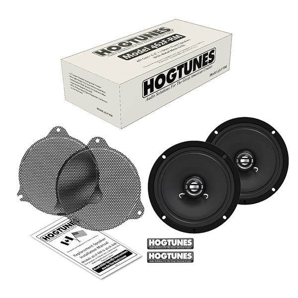 "Upgrade Your Ride: Hogtunes 462F-RM 6.5" Front Speakers for 2014-Current Harley-Davidson Motorcycles"
