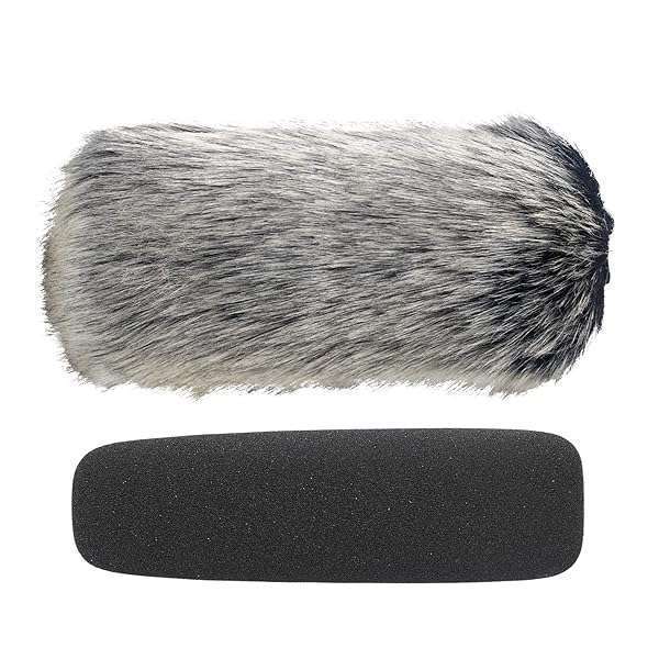 SUNMON Buy SUNMON Windscreen Muff & Foam for Rode VideoMic NTG2, NTG1 & WSVM - 2 Pack Indoor/Outdoor Microphone Windshield
