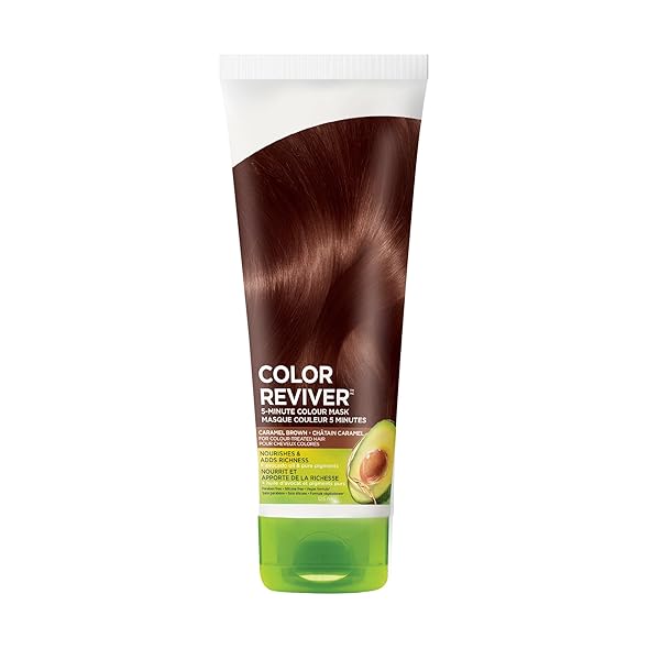 Garnier Garnier Nutrisse 5 Minute Nourishing Color Hair Mask - Warm Brown, Triple Oils for Vibrant Color Treated Hair