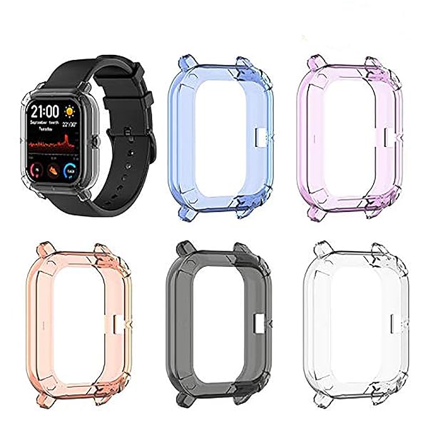 Turnwin Turnwin Soft TPU Shockproof Case for Xiaomi Huami Amazfit GTS - Slim Bumper Protector in 5 Colors - View 2 of 2