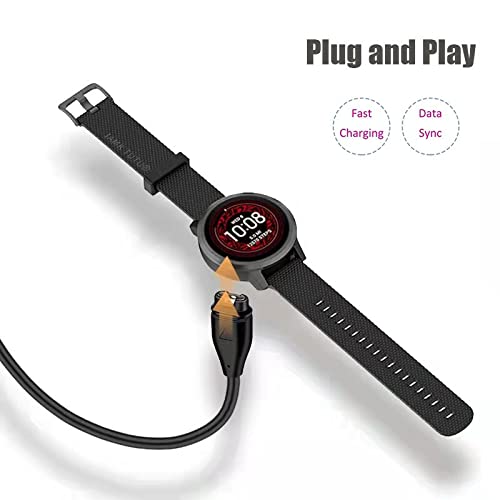 AODE Ankey 2-Pack Charger for Garmin Fenix 6/5/Forerunner 935/945 & More - Fast Charging Cable for All Models - View 3 of 8