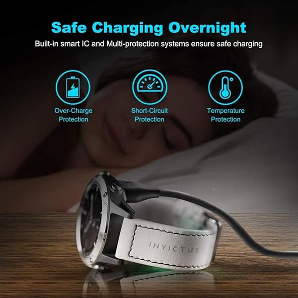 AODE Ankey 2-Pack Charger for Garmin Fenix 6/5/Forerunner 935/945 & More - Fast Charging Cable for All Models - View 7 of 8