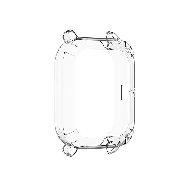 Turnwin Turnwin Case for Xiaomi Huami Amazfit GTS Soft TPU Shockproof Cover Slim Bumper Shell Protector White Pink Accessories - View 6 of 9