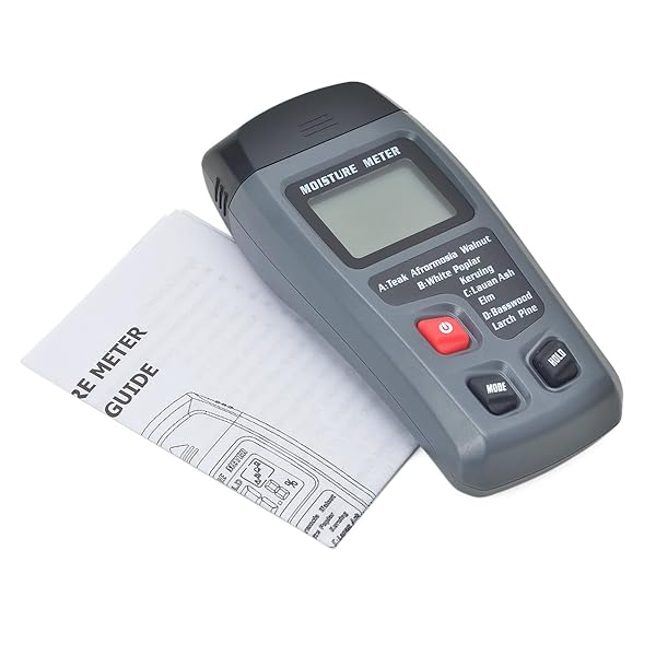 XRCLIF Wood Moisture Meter Handheld Humidity Detector for Firewood Furniture and Floors Accurate Wood Humidity Measuring Device - View 3 of 7