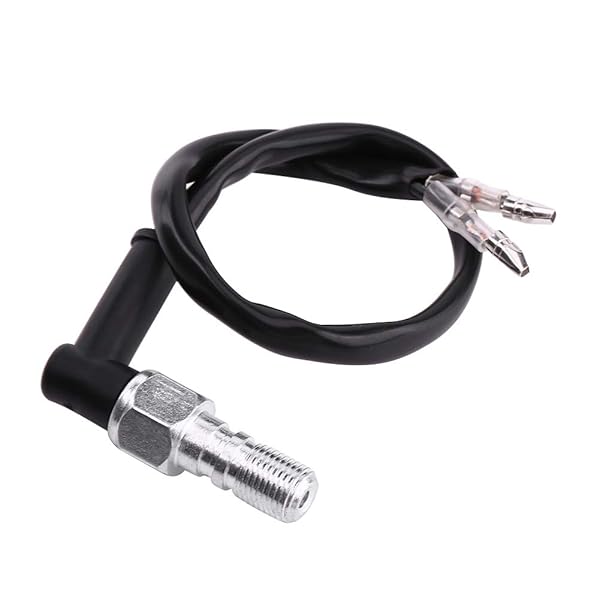 Dweekiy Universal Motorcycle Hydraulic Brake Switch M10x1.25 - Rear Set with Washers for Enhanced Performance - View 5 of 8