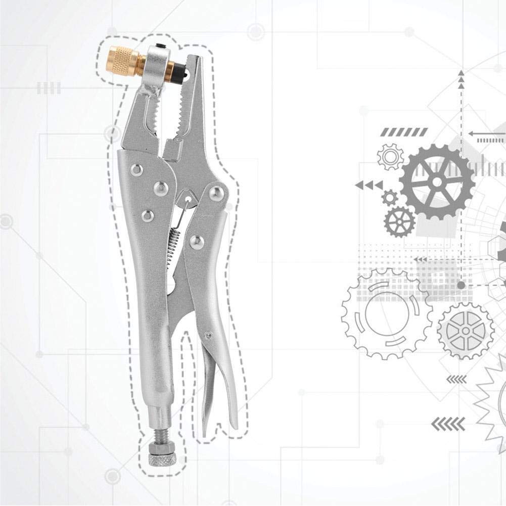 Maxmartt Maxmartt Air Conditioner Welding Hand Tools Refrigerant Recovery Tube Locking Plier Steel Tool for Efficient Refrigeration Repairs - View 2 of 9