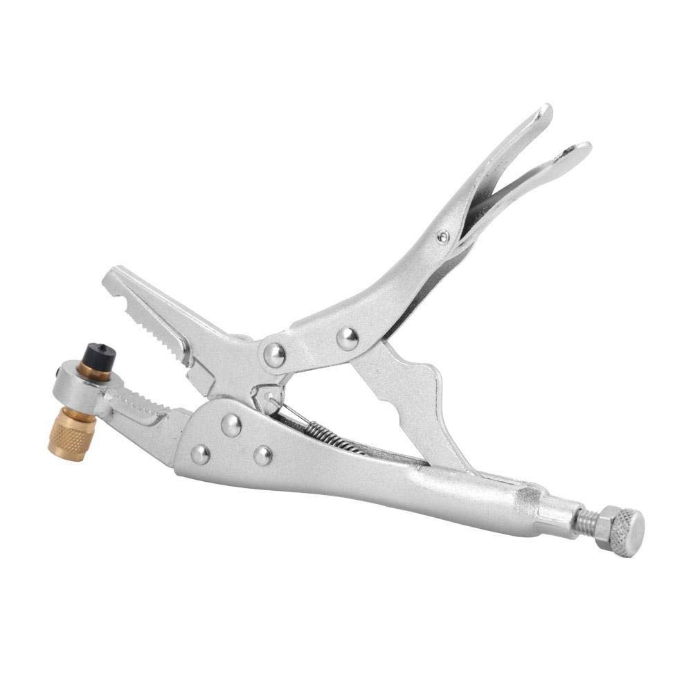 Maxmartt Maxmartt Air Conditioner Welding Hand Tools Refrigerant Recovery Tube Locking Plier Steel Tool for Efficient Refrigeration Repairs - View 6 of 9