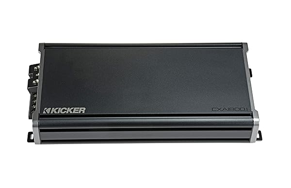 Powerful Kicker 46CXA18001T 1800W RMS Mono Class D Car Amplifier - Enhance Your Audio Experience!