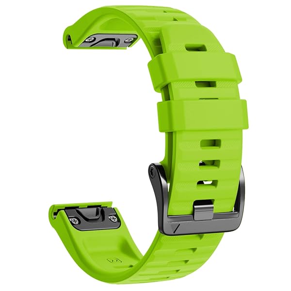 NotoCity 22mm Watchbands Compatible with Fenix 6 7 Pro 5 Plus Forerunner 935 945 Approach S60 Quatix 5 Green