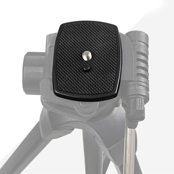 VBESTLIFE V BESTLIFE Quick Release Plate Tripod Mount Board with 1/4 Screw for Yunteng VCT668 ST666 690 Weifeng Compatible Accessories - View 5 of 10