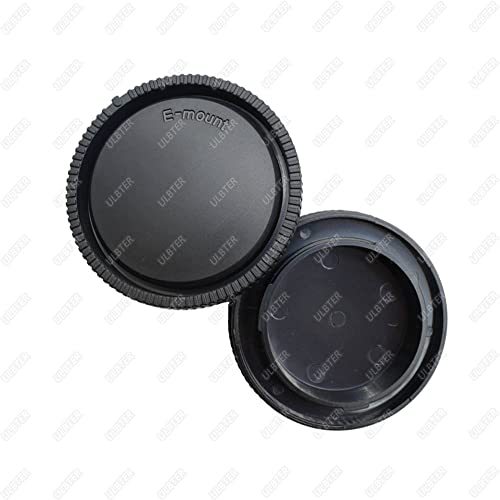 ULBTER Body Cap & Rear Lens Cover for Sony Alpha A6000 Series, A7R IV, ZV-E10, FX3 - Protect Your Camera Gear! - View 3 of 8