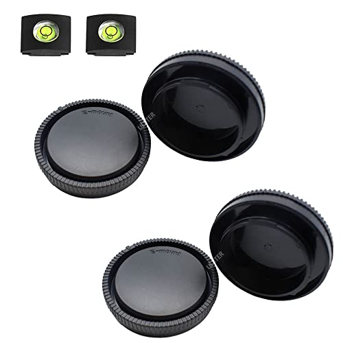 ULBTER Body Cap & Rear Lens Cover for Sony Alpha A6000 Series, A7R IV, ZV-E10, FX3 - Protect Your Camera Gear! - View 2 of 8