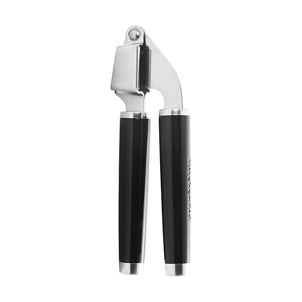 Buy KitchenAid Classic Garlic Press in Black - Durable, Easy to Use, Perfect for Home Chefs!