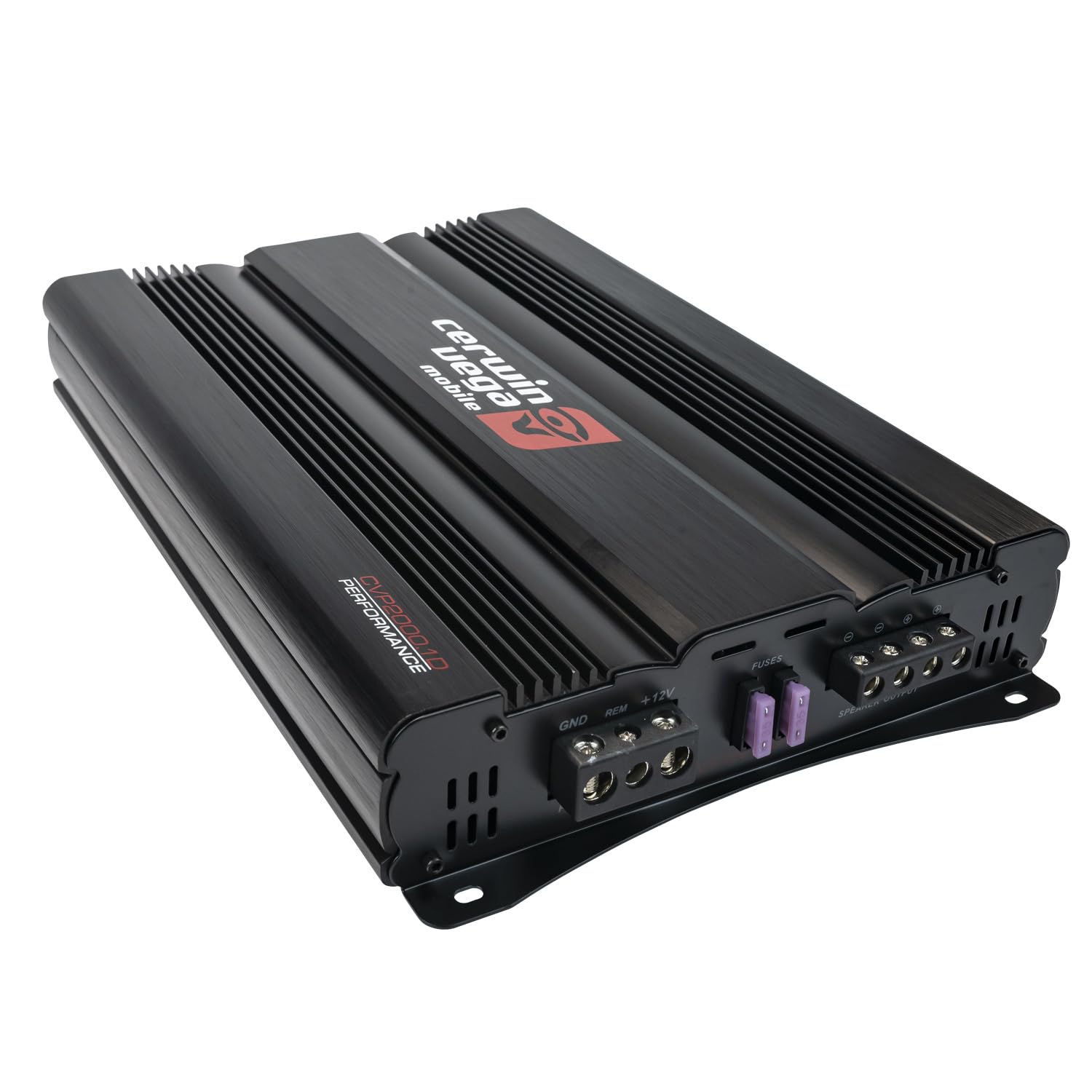 Cerwin Vega Mobile CV Cerwin Vega CVP2000.1D 400W 1 Channel Car Audio Amplifier 2 Ohm 4 Ohm Stable High Performance Sound System - View 3 of 4