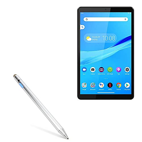BoxWave BoxWave Stylus Pen for Lenovo Tab M8 PRC AccuPoint Active Stylus with Ultra Fine Tip Metallic Silver - View 3 of 11