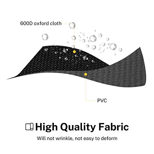 Donner Donner Drumsticks Bag Holder Large Capacity Portable for Up to 12 Pairs of Drumsticks Brushes Mallets Black - View 3 of 7