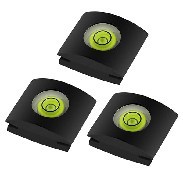 Fire Rock Camera Level Hot Shoe Cover for Nikon Z9 D780 Canon EOS R3 R5 R6 C70 Rebel T7 SL3 250D 200D II Fire Rock Universal Flashlight 3 Packs