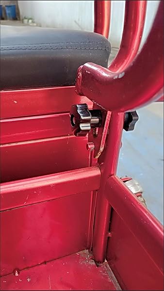 Othmro Othmro 2Pcs Star Lock Nut Knobs M8x40mm Replacement Hand Screw Tightening Knobs for Saws and Drills Black Quick Removal Parts - View 6 of 7