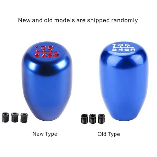 Dweekiy Upgrade Your Ride: Dweekiy 6-Speed Gear Shift Knob - Universal Manual Shifter in Blue - View 5 of 10