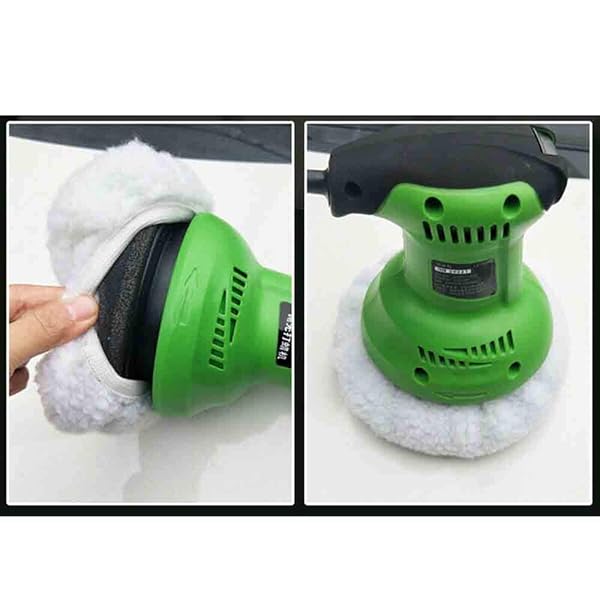 ZYTC ZYTC Car Polishing Waxing Sleeve Woolen Polisher Pad Bonnet Microfiber Soft Pack of 5 for 5 to 6 Inch Buffing - View 3 of 9
