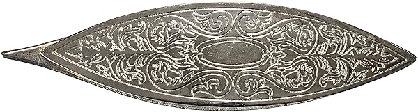 Lacis Shop LACIS Silver Victorian Engraved Tatting Shuttle - Perfect for Crafting & Lace Making