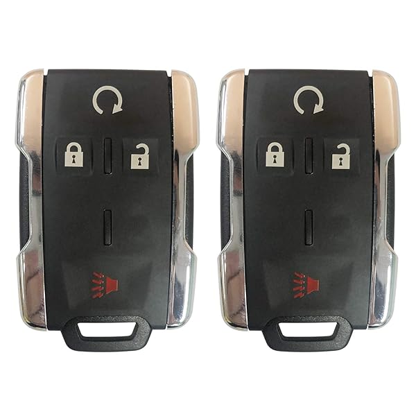 Key Fob for 2014-2017 Chevy Silverado & GMC Sierra - AUTO KEY MAX 4-Button Keyless Entry Remote