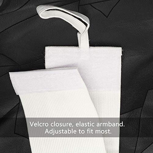 Wrzbest Versatile Wrzbest White Armbands for Soccer, Rugby & Mourning - Perfect for Teams, DIY, Schools & Restaurants - View 6 of 9