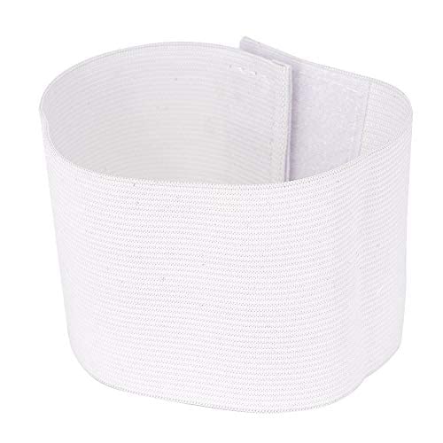 Wrzbest Versatile Wrzbest White Armbands for Soccer, Rugby & Mourning - Perfect for Teams, DIY, Schools & Restaurants - View 8 of 9