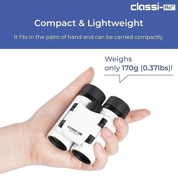 Kenko Kenko Binoculars Classi-Air 8x21 DH: Lightweight, Compact, Multi-Coated Roof Prism Design - View 4 of 10