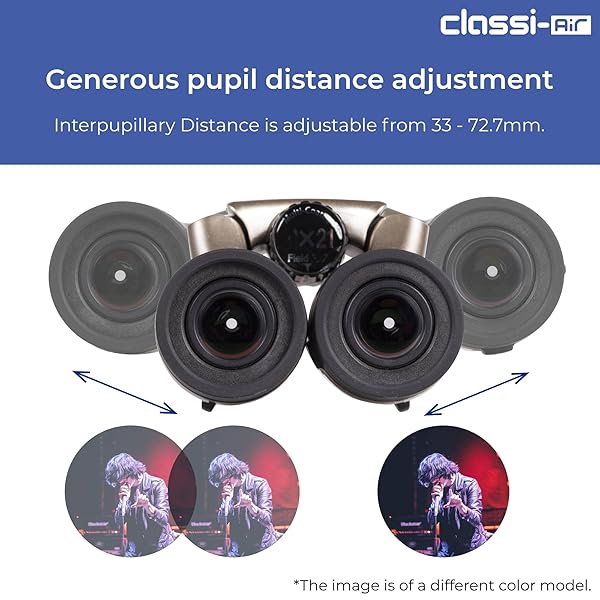 Kenko Kenko Binoculars Classi-Air 8x21 DH: Lightweight, Compact, Multi-Coated Roof Prism Design - View 6 of 10