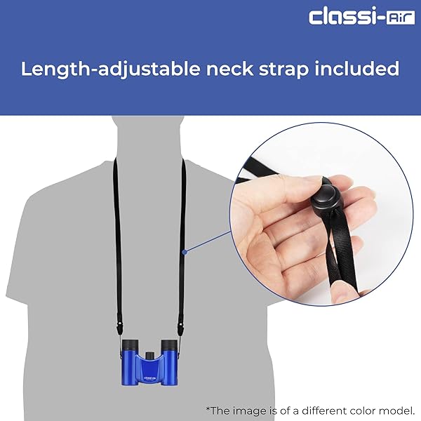 Kenko Kenko Binoculars Classi-Air 8x21 DH: Lightweight, Compact, Multi-Coated Roof Prism Design - View 8 of 10