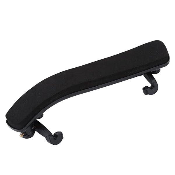 Maxmartt Adjustable Violin Shoulder Rest for 3/4 & 4/4 Violins - Soft Foam Pad & Rubber Feet