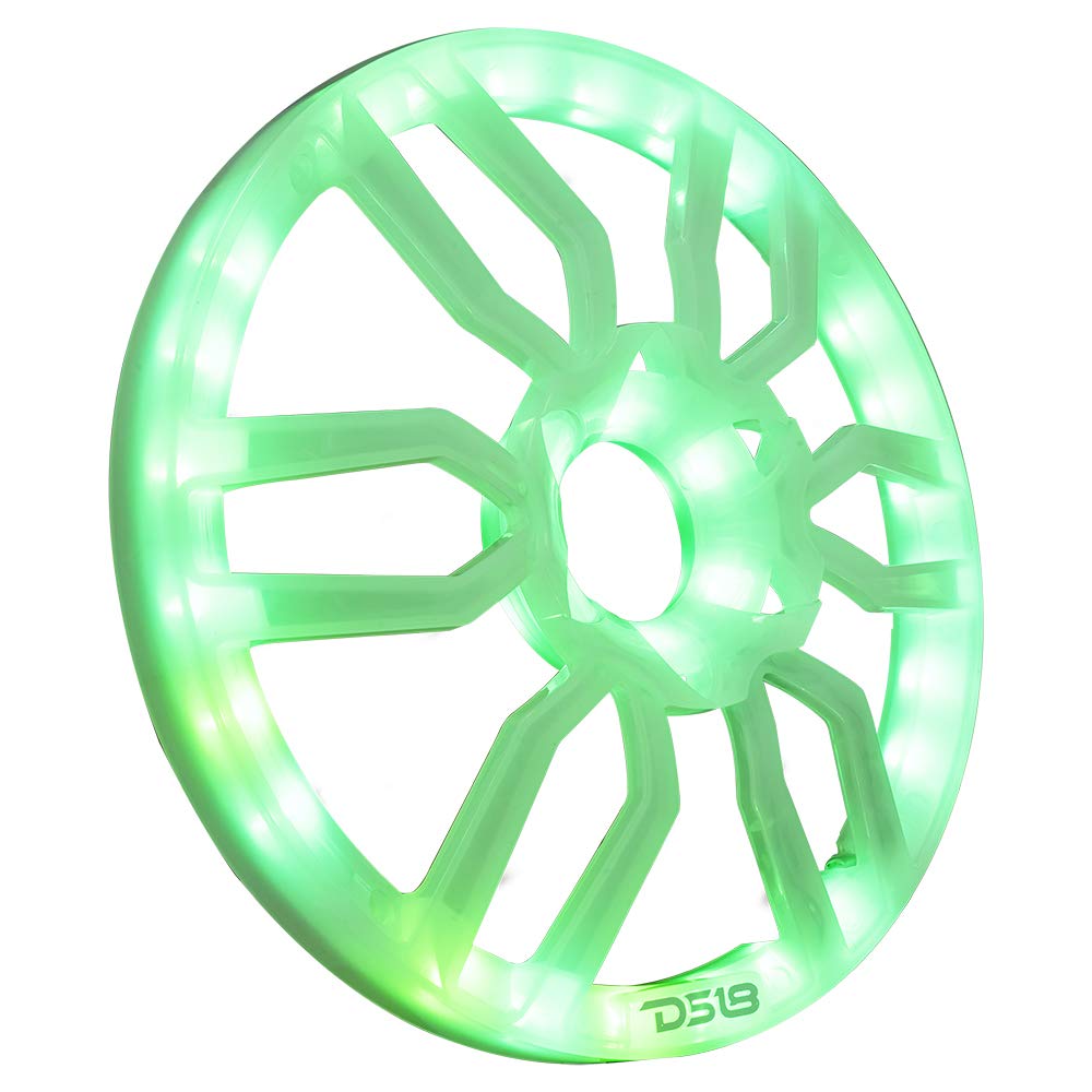 DS18 DS18 PRO-GRILL10RGB Speaker Cover with RGB Light 10 Inch UV Coating Scratch Resistant ABS Transparent Universal Grill Cover - View 2 of 9