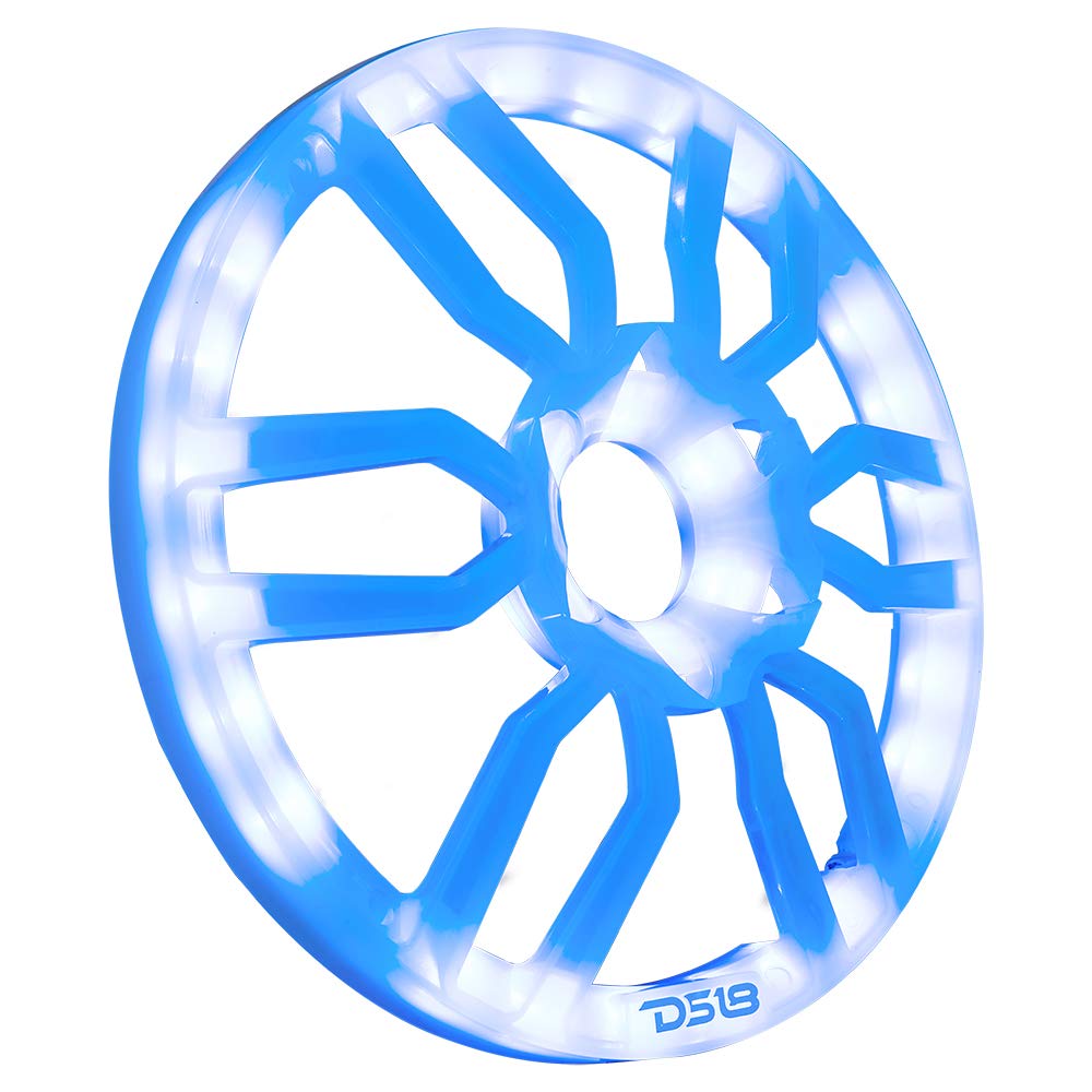 DS18 DS18 PRO-GRILL10RGB Speaker Cover with RGB Light 10 Inch UV Coating Scratch Resistant ABS Transparent Universal Grill Cover - View 3 of 9