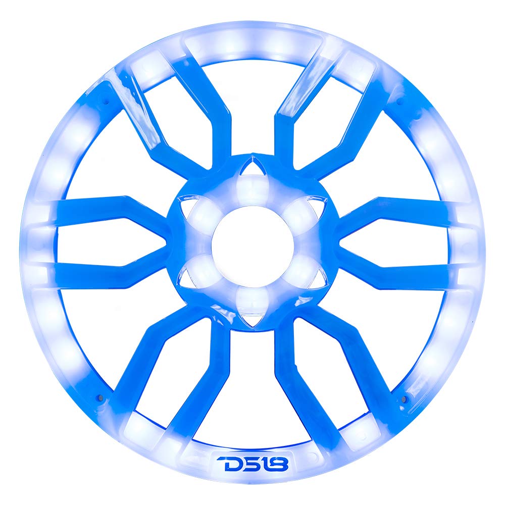 DS18 DS18 PRO-GRILL10RGB Speaker Cover with RGB Light 10 Inch UV Coating Scratch Resistant ABS Transparent Universal Grill Cover - View 7 of 9