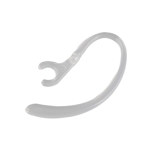Futheda Futheda 10PCS Bluetooth Headset Earpiece Universal Receiver Clip 360 Degree Rotate Clamp Holder Earhooks Replacement Clear 6mm - View 2 of 3