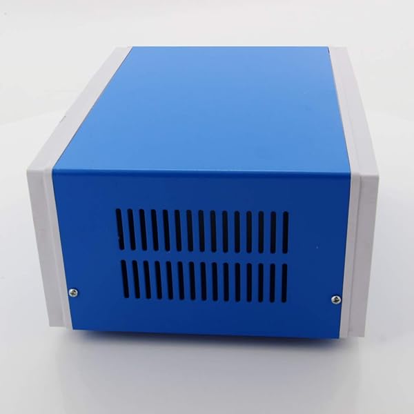 Fielect Fielect Dustproof Electronic Junction Box Enclosure 9.84 x 7.48 x 4.33 Inch Metal Blue for Electronic Projects - View 6 of 8